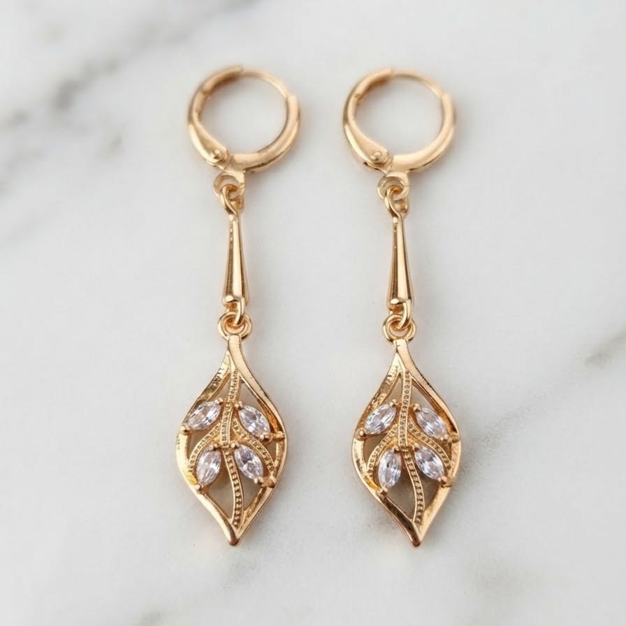 Aretes "Hoja"