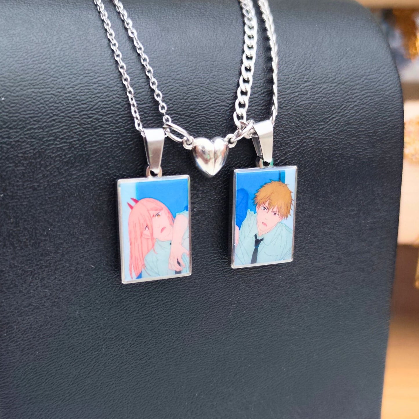 Collares Pareja | Denji y Power 01