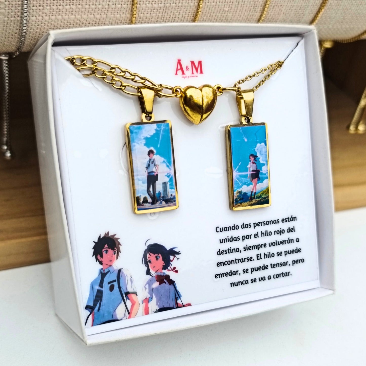 Collares Pareja | Taki y Mitsuha 01