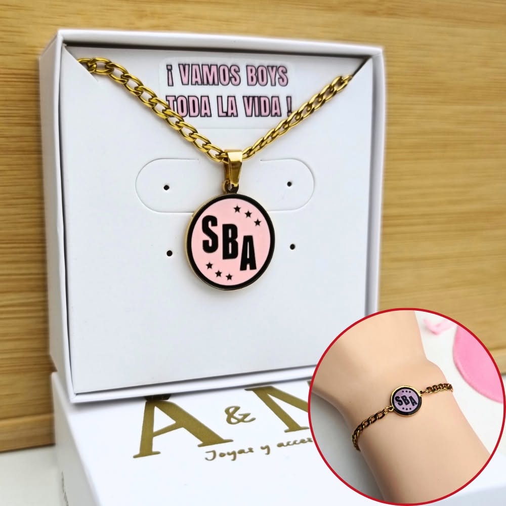 Set Collar + Pulsera Sport Boys