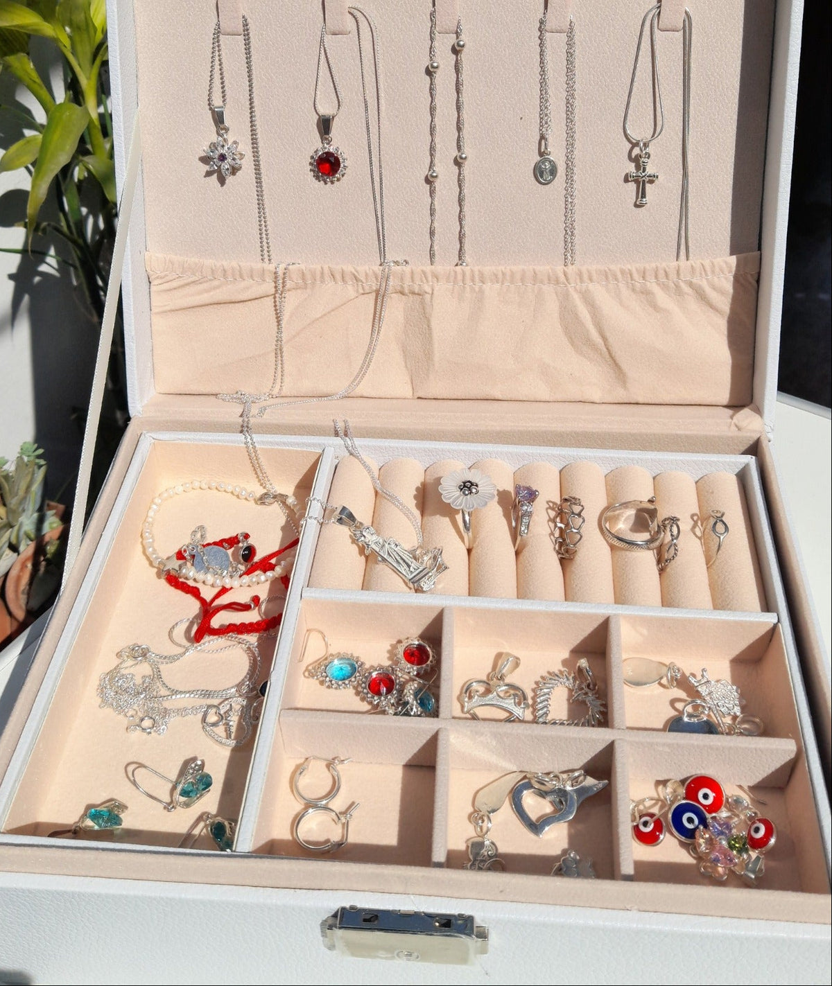 Joyero Organizador Grande con Broche