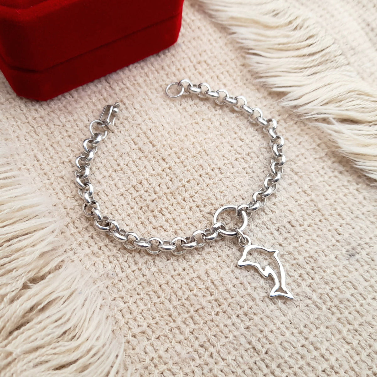 Pulsera Delfín | Plata