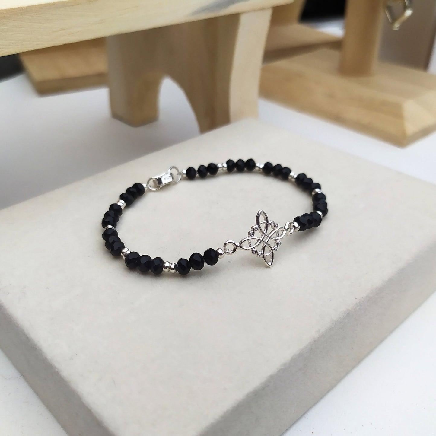 Pulsera "Nudo de Bruja" | Plata