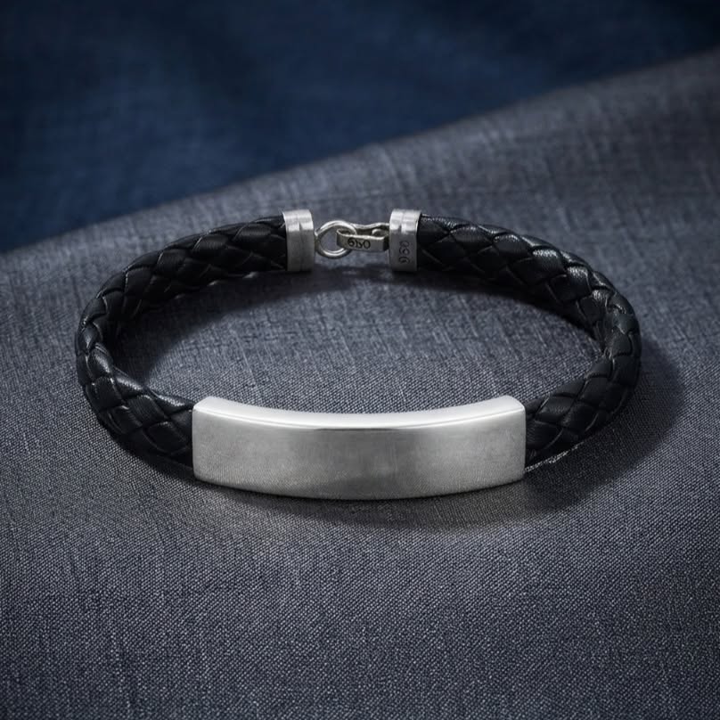Pulsera con Grabado Personalizado | Plata