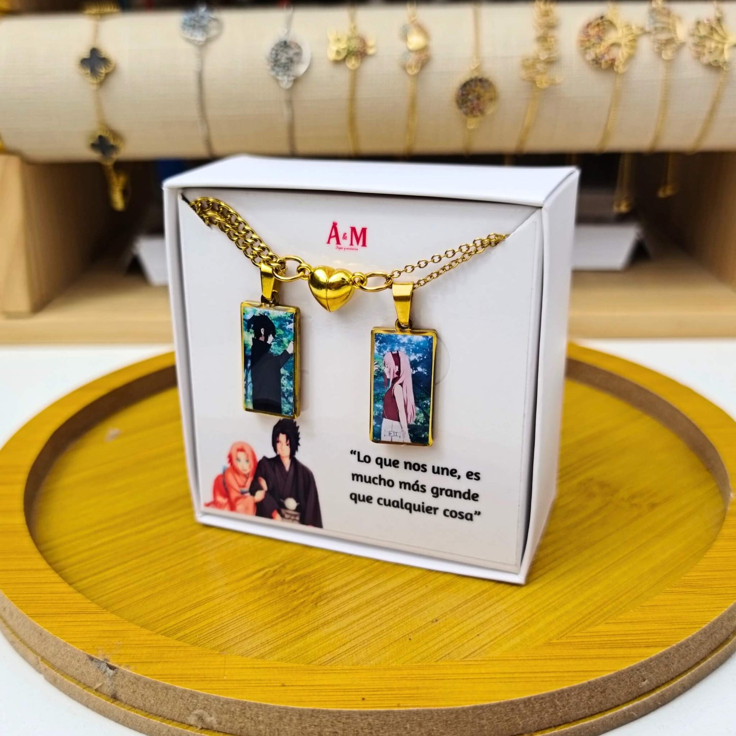 Collares pareja | Sasuke y Sakura 01
