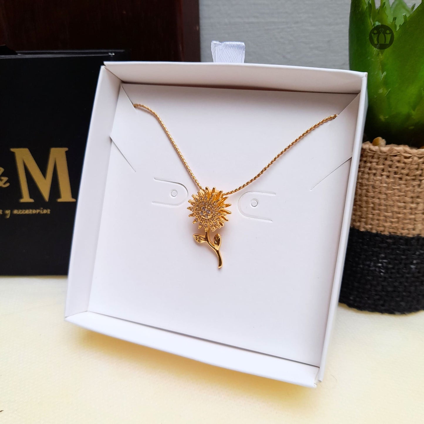 Collar giratorio de Girasol