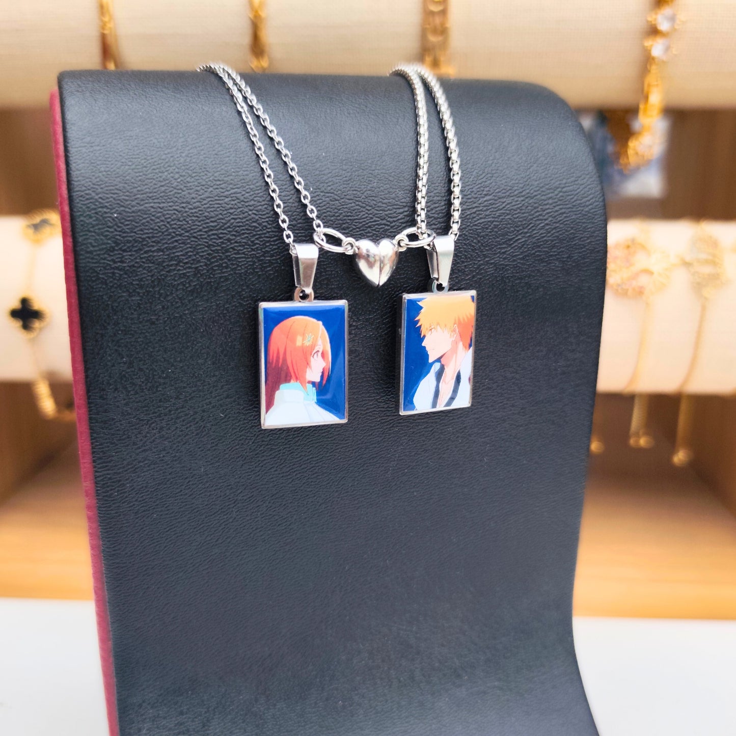 Collar Pareja | Ichigo Kurosaki y Orihime Inoue