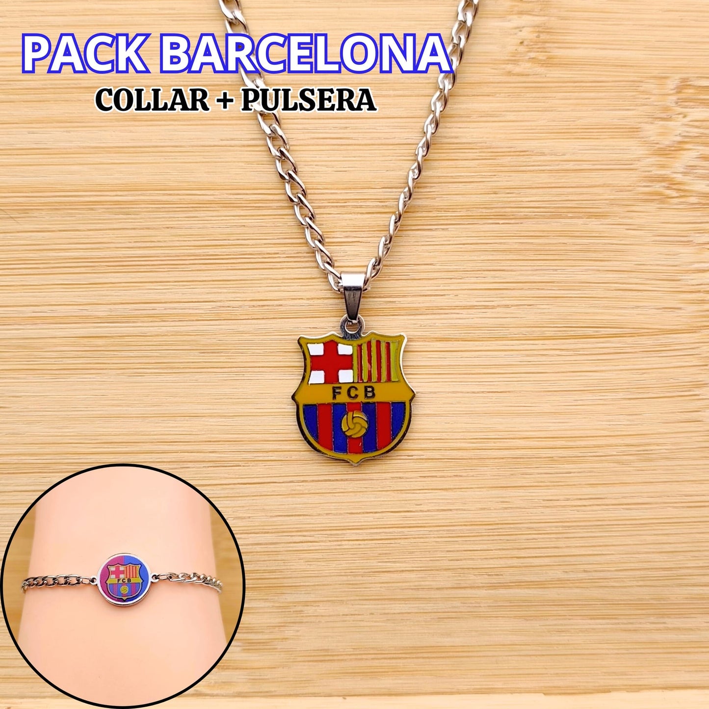 Set de Collar + Pulsera Barcelona