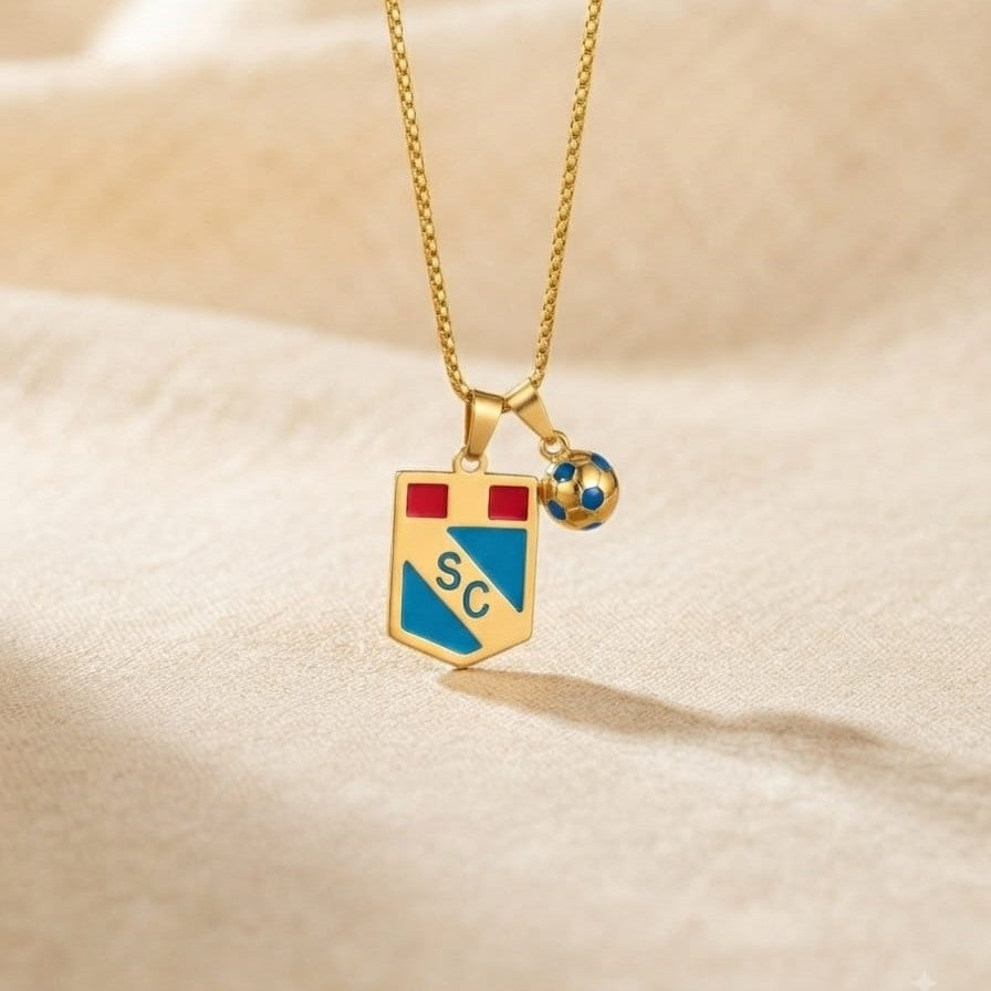 Collar de Sporting Cristal con balón