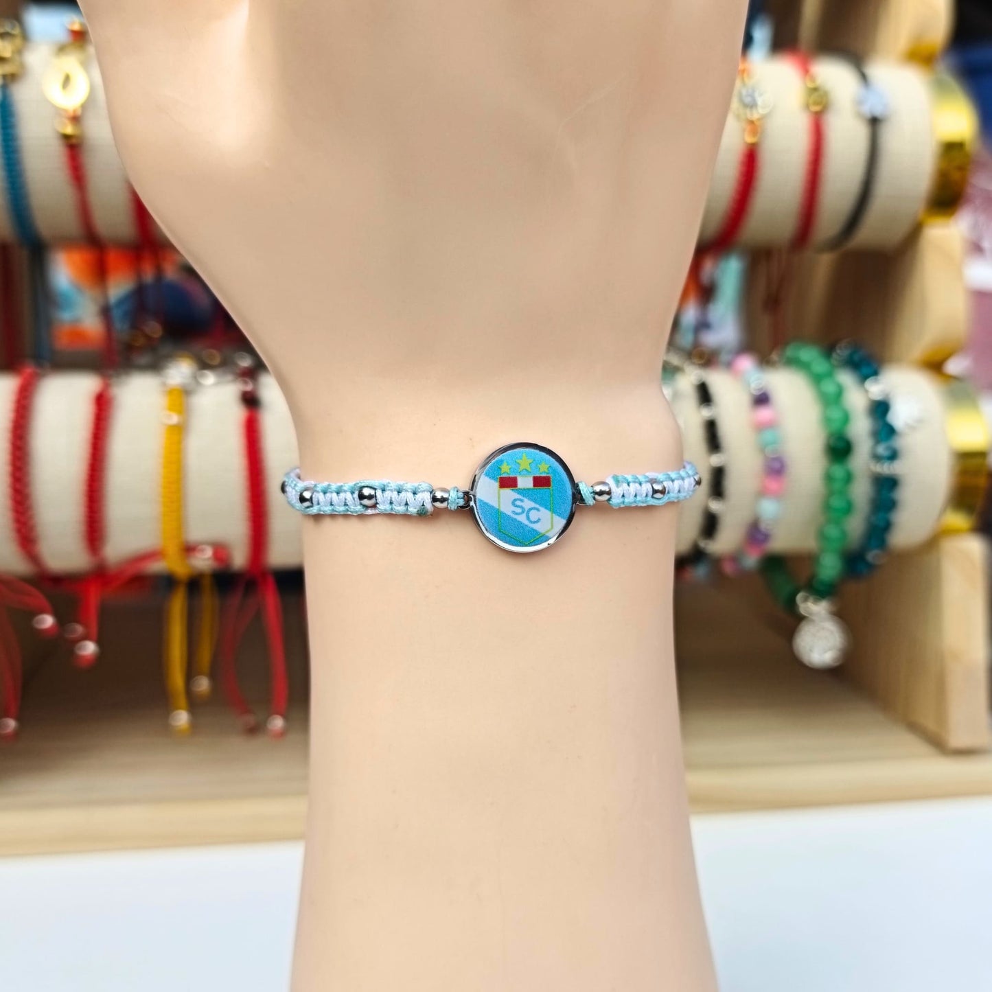 Pulsera Tejida de Sporting Cristal