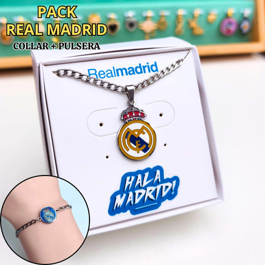 Set de Collar + Pulsera Real Madrid