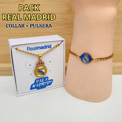 Set de Collar + Pulsera Real Madrid