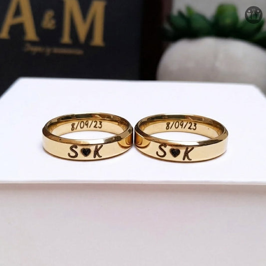 Anillos Pareja Personalizados