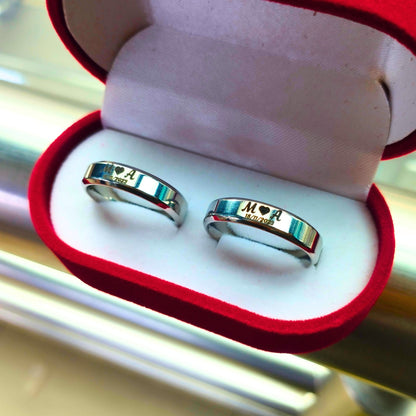 Anillos Pareja Personalizados