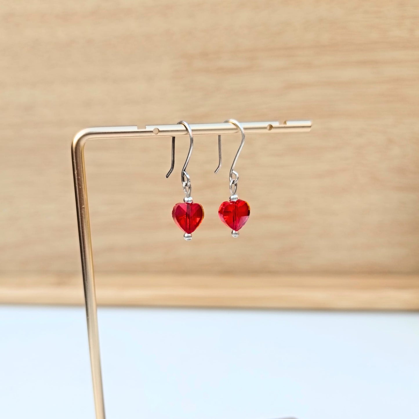 Aretes Corazón | Plata