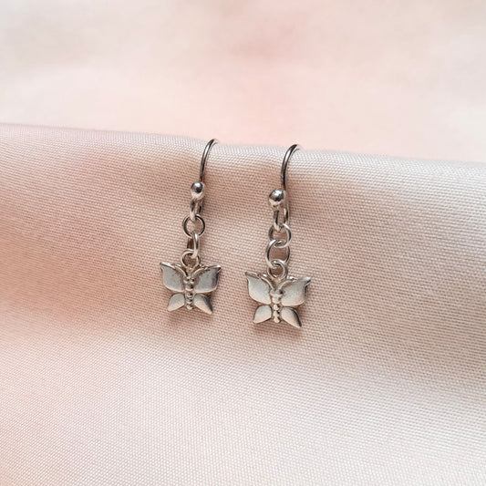 Aretes Mariposa | Plata