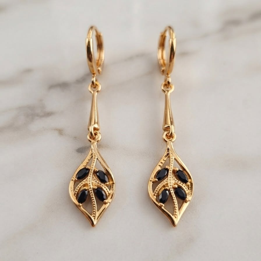 Aretes "Hoja"