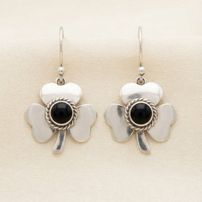 Aretes "Trébol" | Plata