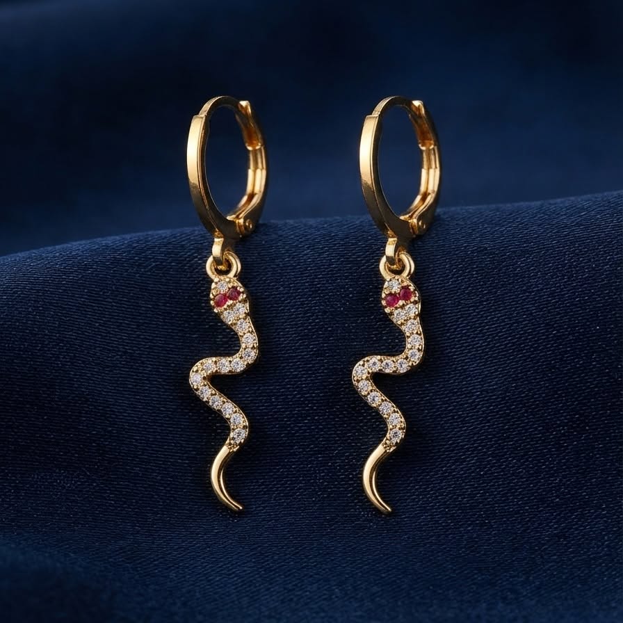 Aretes "Serpiente"