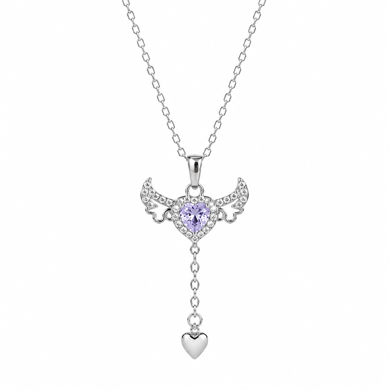 Collar de Corazón con Alas