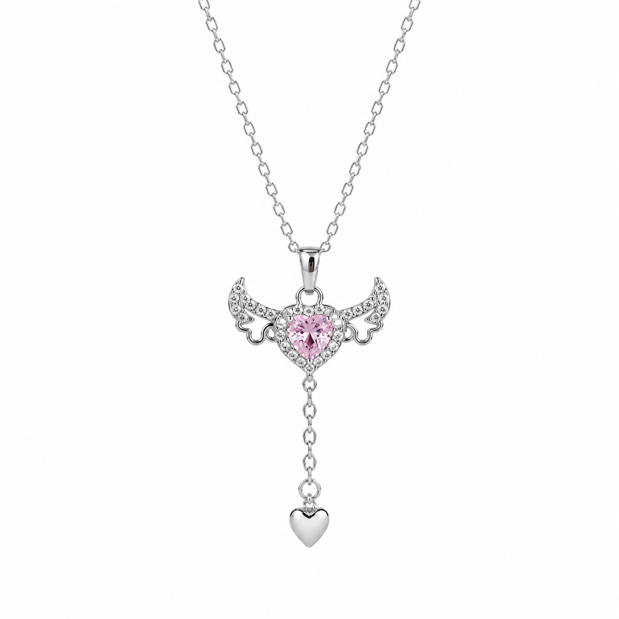 Collar de Corazón con Alas