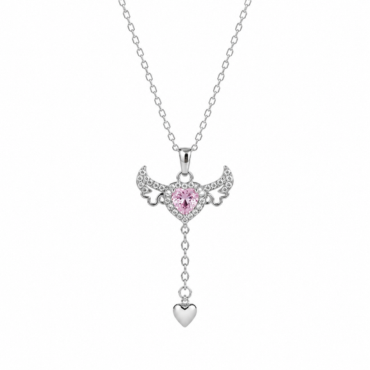 Collar de Corazón con Alas
