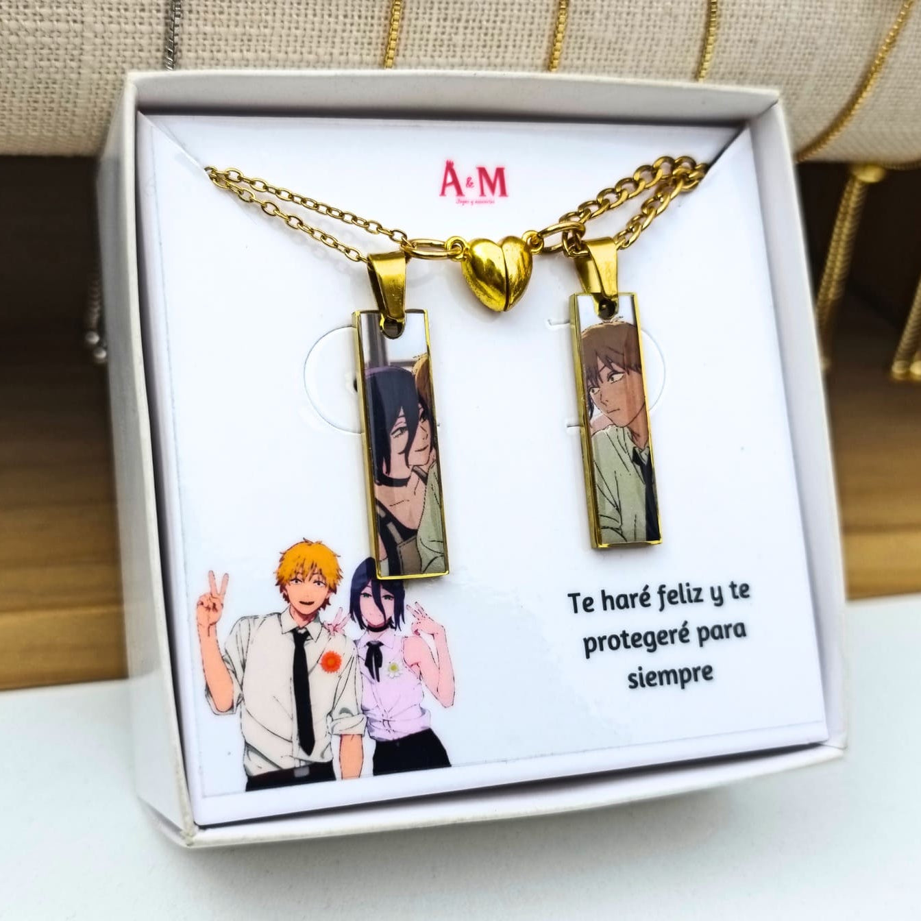 Collares Pareja | Denji y Reze 02