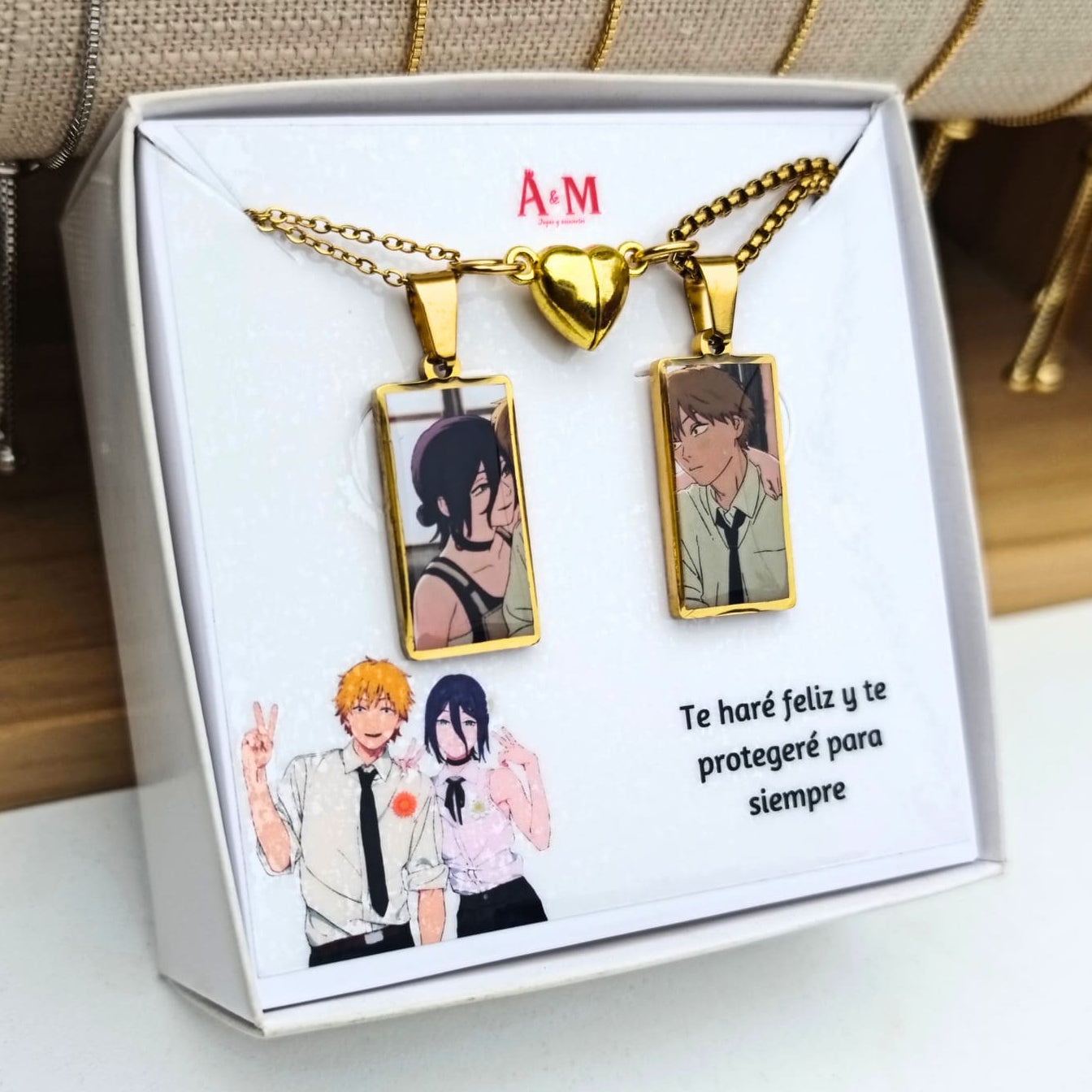 Collares Pareja | Denji y Reze 01