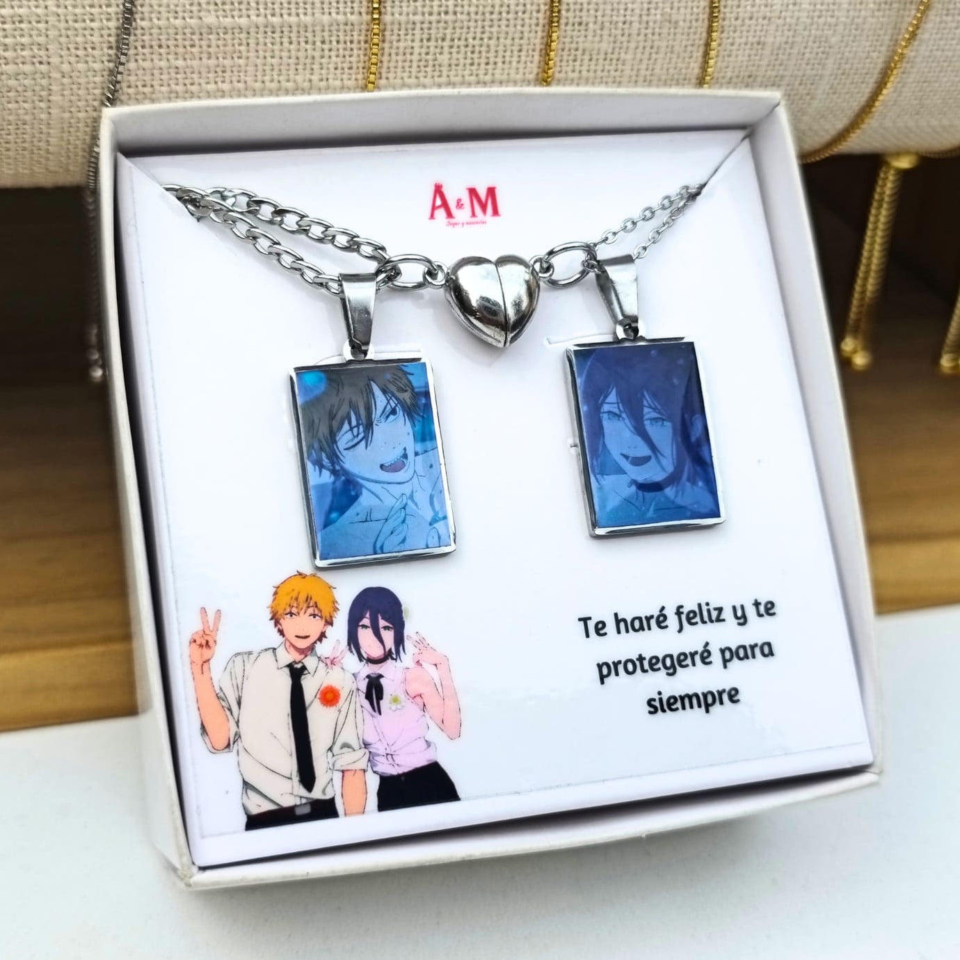 Collares Pareja | Denji y Reze 05