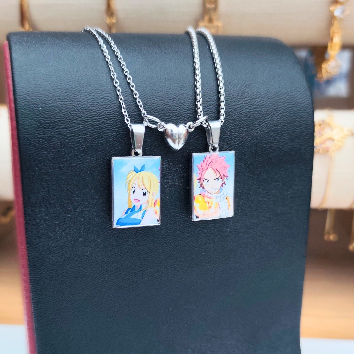 Collares Pareja | Natsu y Lucy