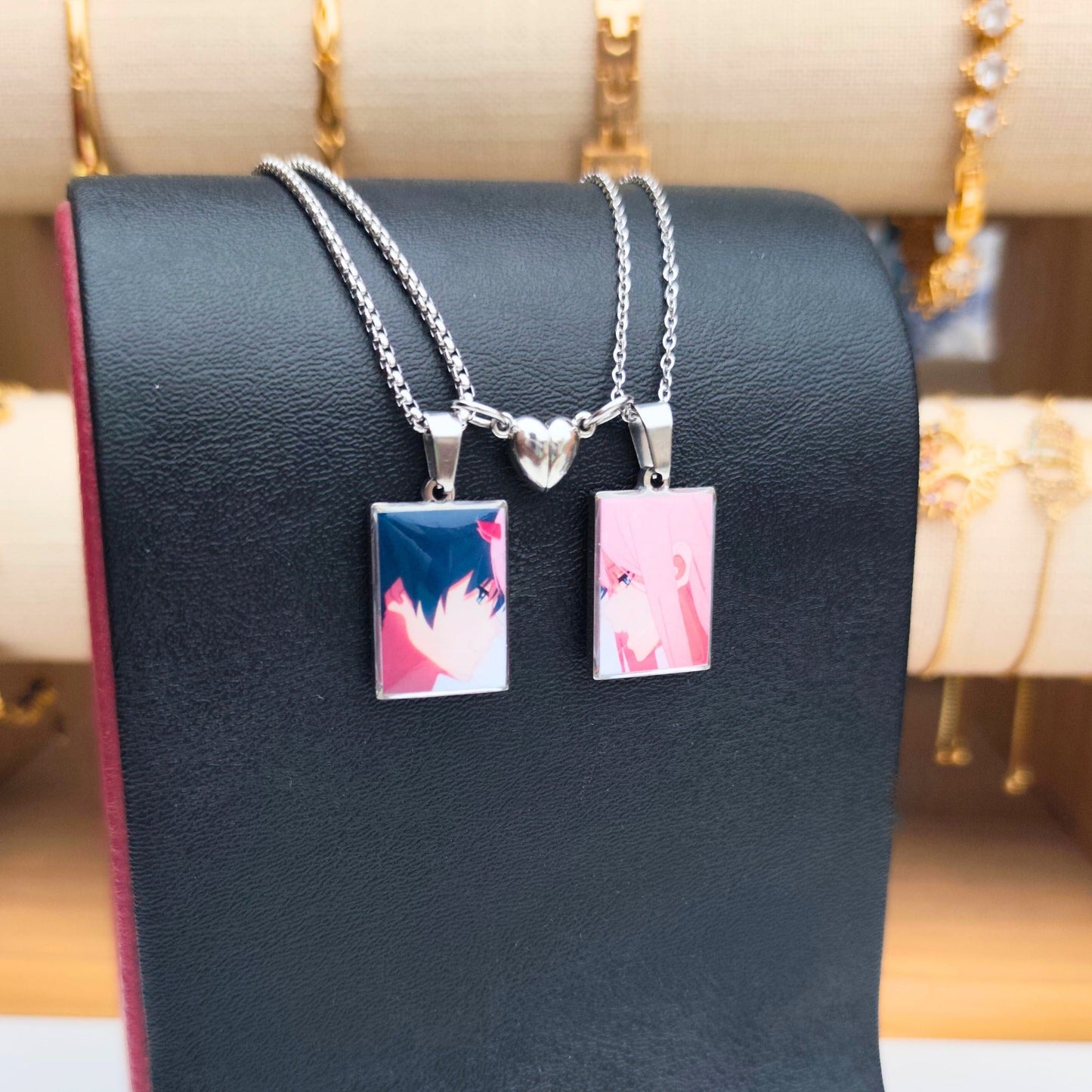 Collares Pareja | Hiro y Zero Two 01