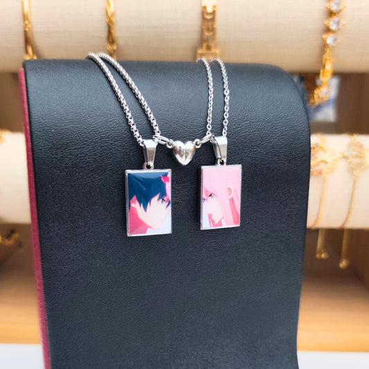 Collares Pareja | Hiro y Zero Two 01
