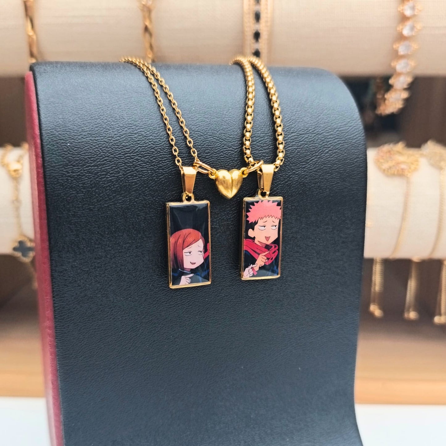 Collares Pareja | Itadori y Nobara