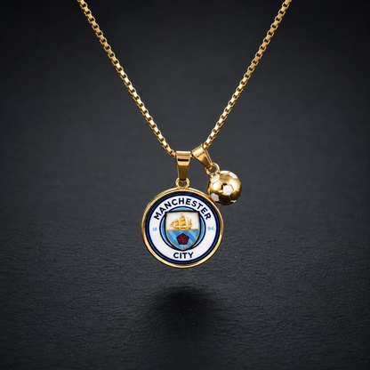 Collar Manchester City con balón