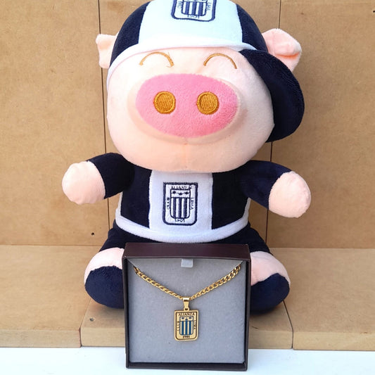 Pack Peluche + Collar Alianza Lima