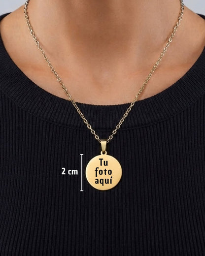 Collar con Foto Personalizada a Color