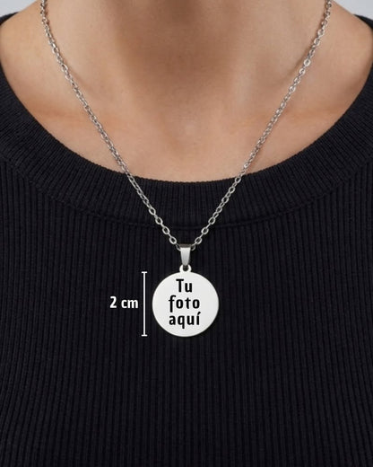 Collar con Foto Personalizada a Color
