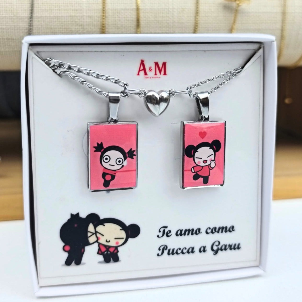 Collares Pareja | Pucca y Garu 02