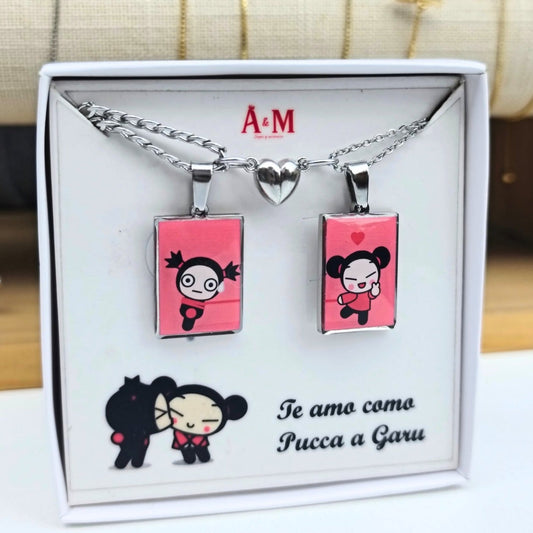 Collares Pareja | Pucca y Garu 02