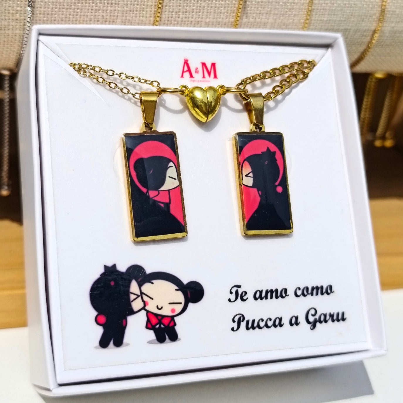 Collares Pareja | Pucca y Garu