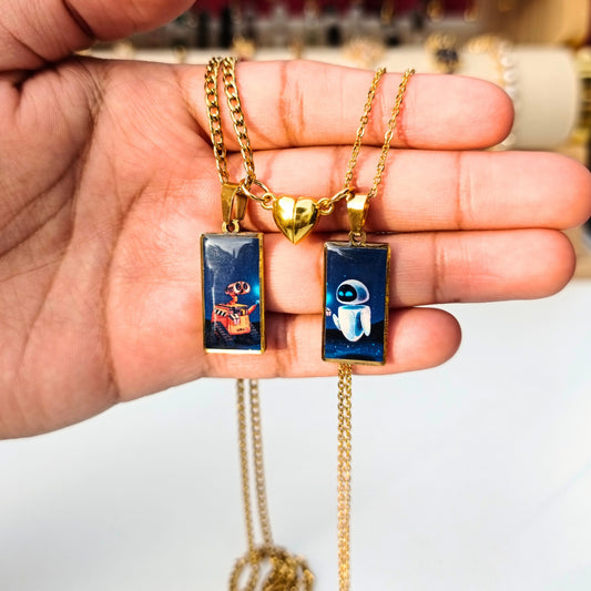 Collares Pareja | Wall-E y Eva