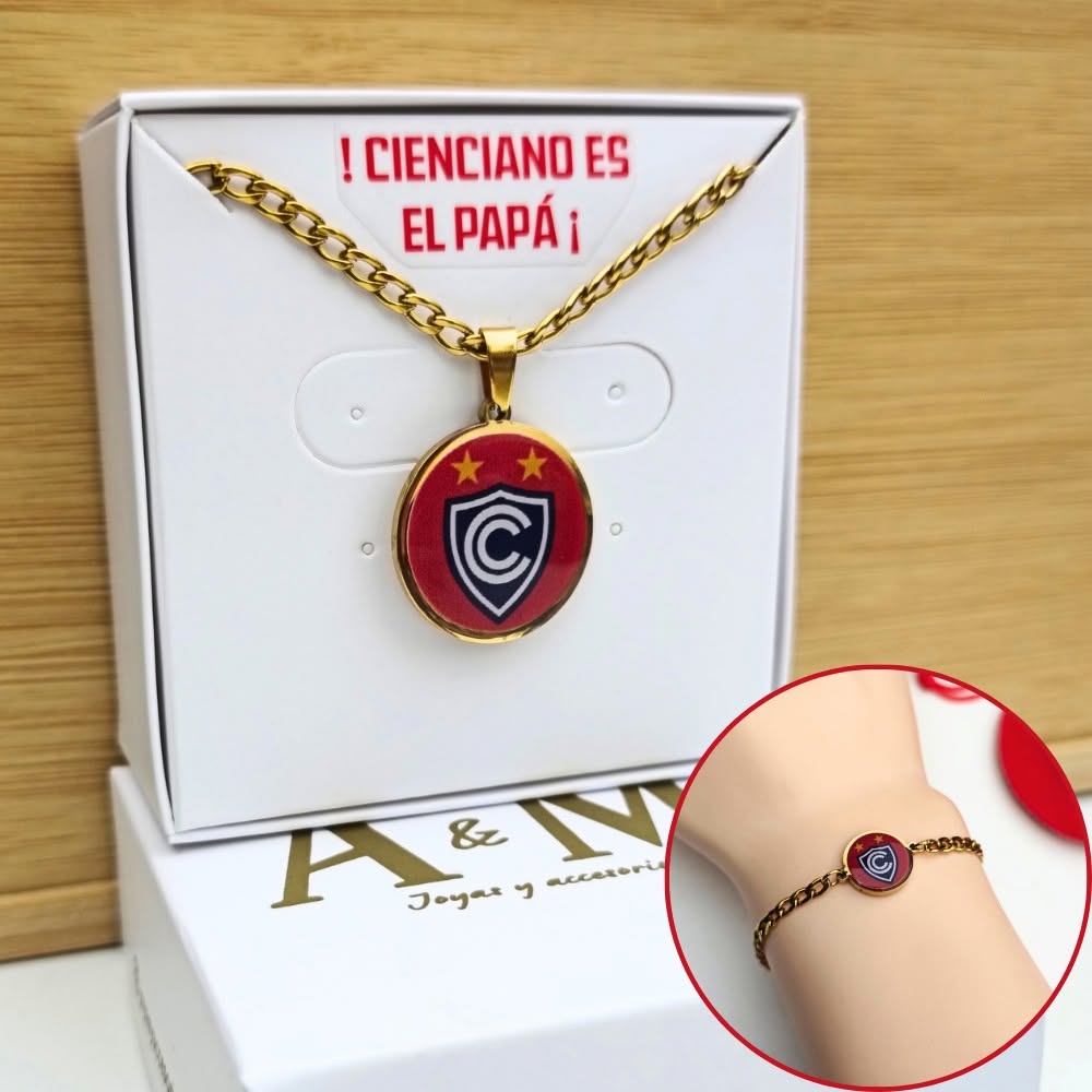 Set Collar + Pulsera Cienciano