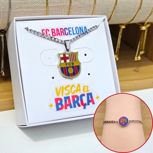 Set de Collar + Pulsera Barcelona