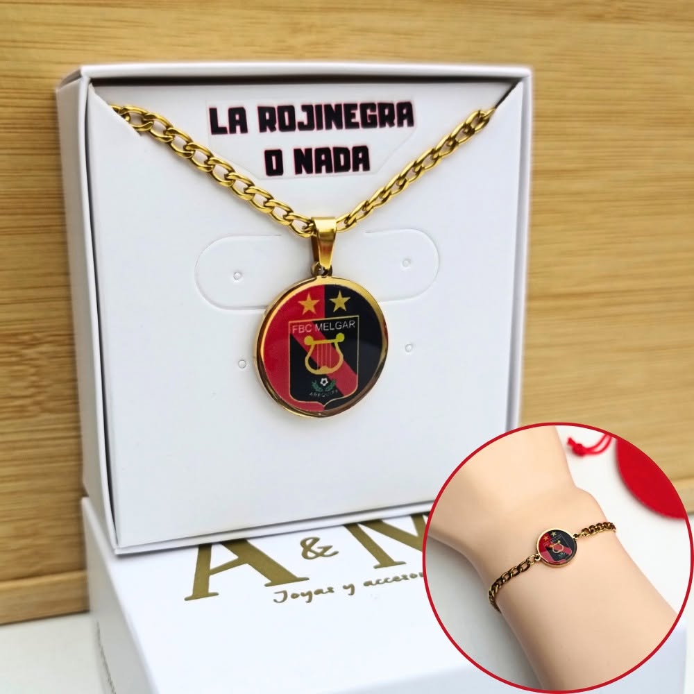 Set Collar + Pulsera Melgar
