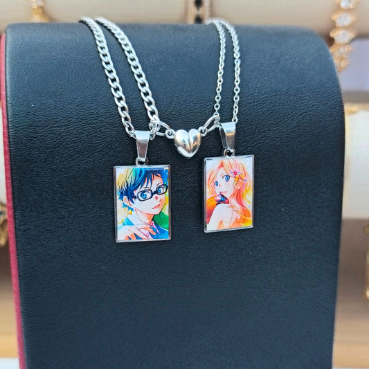 Collares Pareja | Kaori y Kousei 01