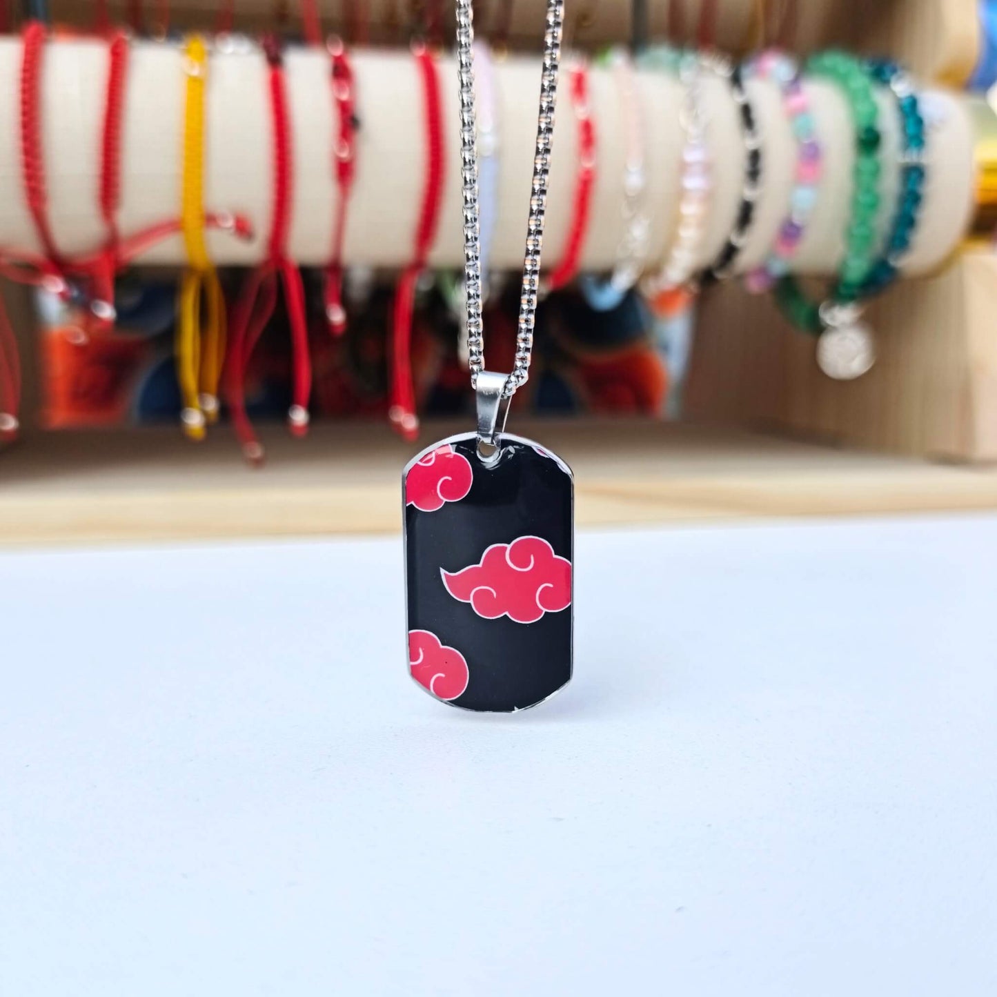 Collar Akatsuki | Nube Roja - Placa