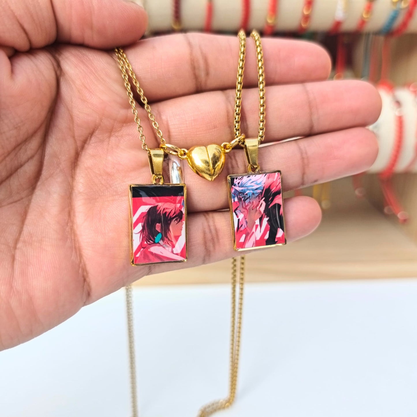 Collares Pareja | Okarun y Ayase 02