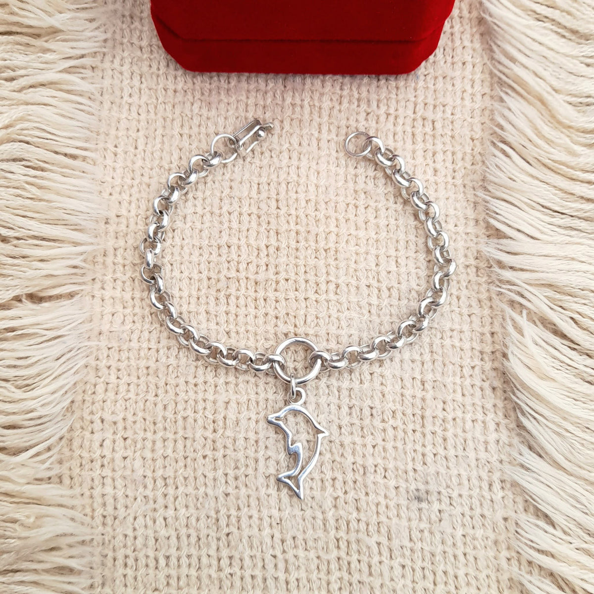 Pulsera Delfín | Plata