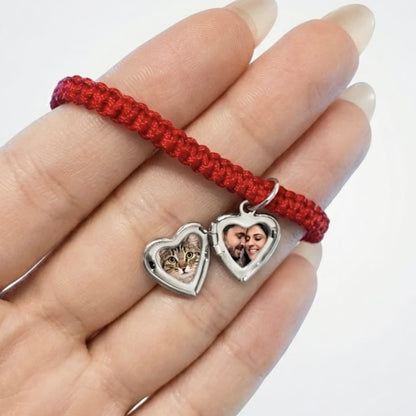 Pulsera | Relicario corazón mini