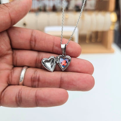 Collar relicario Corazón Mini